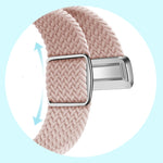 Nylon Loop Magnetic Buckle Watch Band, For Apple Watch Series 6 40mm, For Apple Watch Series 6 44mm