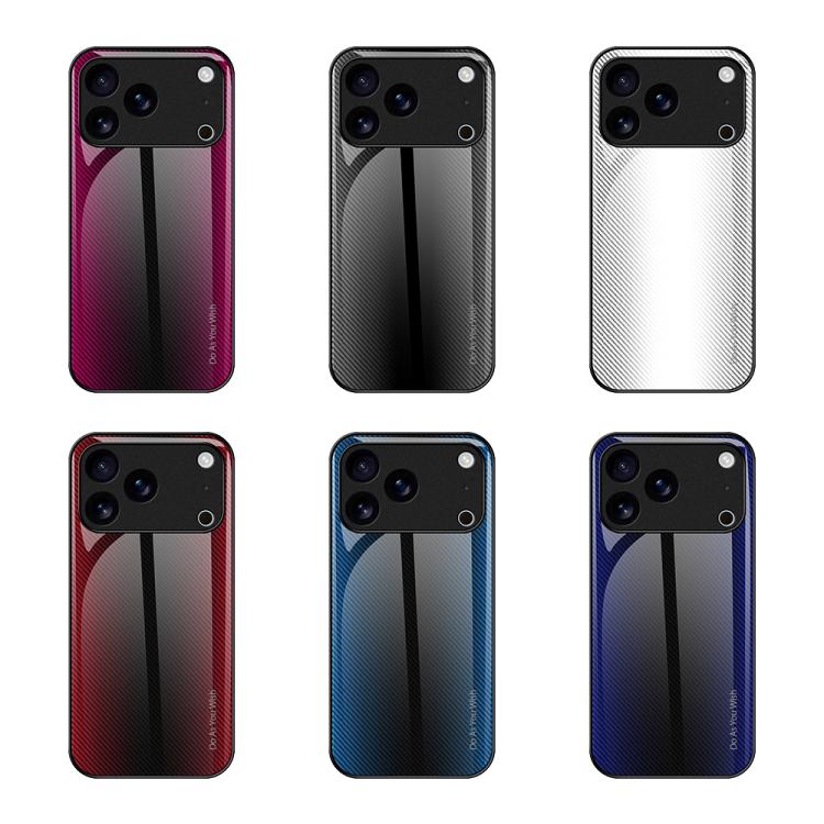 Texture Gradient Glass TPU Phone Case, For iPhone 17 Pro Max, For iPhone 17 Pro, For iPhone 17, For iPhone Air, For iPhone 16 Pro Max, For iPhone 16 Pro, For iPhone 16 Plus, For iPhone 16