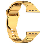Square Buckle Armor Style Silicone Watch Band, For Apple Watch 42mm, For Apple Watch 38mm, For Apple Watch Ultra 2 49mm