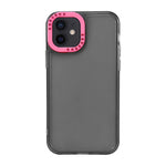 Color Contrast Lens Frame Transparent TPU Phone Case, For iPhone 11, For iPhone 11 Pro