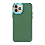 Color Contrast Lens Frame Transparent TPU Phone Case, For iPhone 11, For iPhone 11 Pro