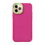 Color Contrast Lens Frame Transparent TPU Phone Case, For iPhone 11, For iPhone 11 Pro