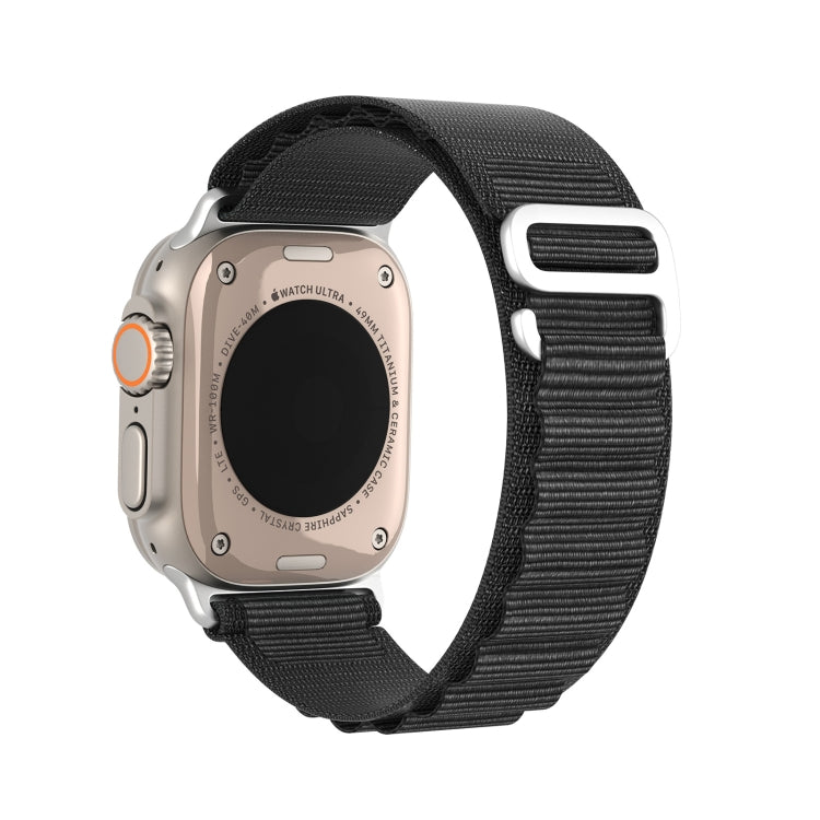 DUX DUCIS GS Series Nylon Loop Watch Band, For Apple Watch Series 7 45mm, For Apple Watch Series 6 40mm, For Apple Watch Series 6 44mm, For Apple Watch Series 5 44mm, For Apple Watch Series 5 40mm, For Apple Watch Series 4 44mm, For Apple Watch 42mm   ...