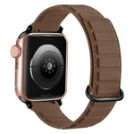 Reverse Buckle Magnetic Silicone Watch Band, For Apple Watch SE 44mm, For Apple Watch Series 6 40mm, For Apple Watch Series 6 44mm