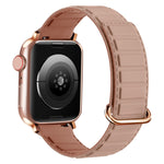Reverse Buckle Magnetic Silicone Watch Band, For Apple Watch Series 5 44mm, For Apple Watch Series 5 40mm, For Apple Watch Series 4 44mm