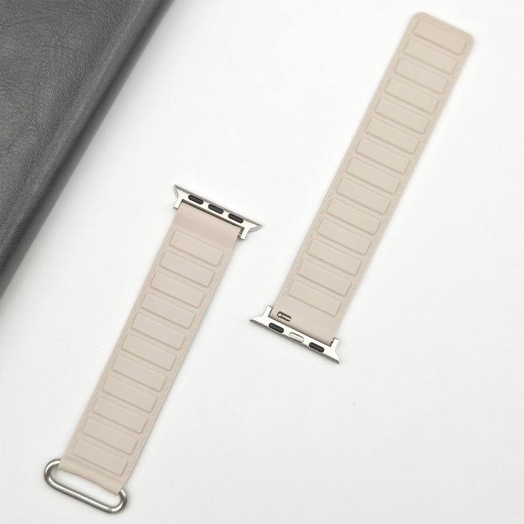 Reverse Buckle Magnetic Silicone Watch Band, For Apple Watch Series 5 44mm, For Apple Watch Series 5 40mm, For Apple Watch Series 4 44mm