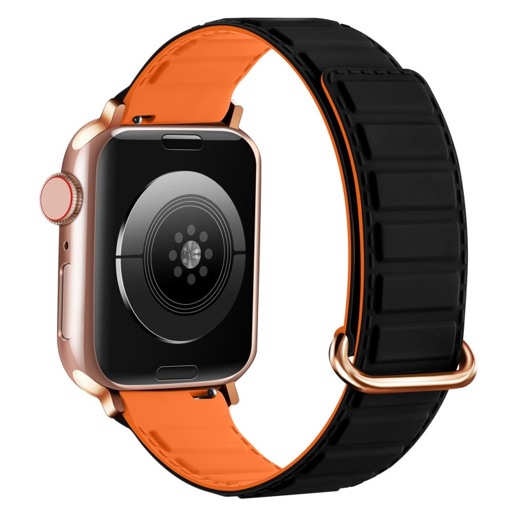 Reverse Buckle Magnetic Silicone Watch Band, For Apple Watch Series 5 44mm, For Apple Watch Series 5 40mm, For Apple Watch Series 4 44mm