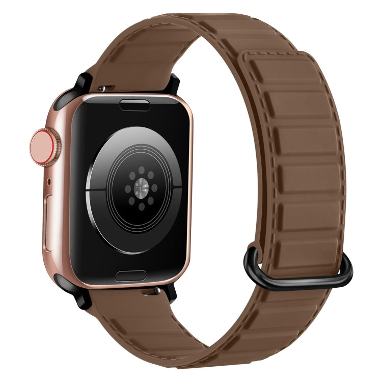 Reverse Buckle Magnetic Silicone Watch Band, For Apple Watch Series 5 44mm, For Apple Watch Series 5 40mm, For Apple Watch Series 4 44mm