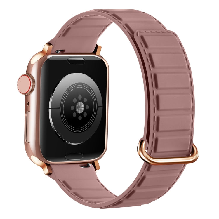 Reverse Buckle Magnetic Silicone Watch Band, For Apple Watch Series 2 42mm, For Apple Watch Series 2 38mm, For Apple Watch 42mm