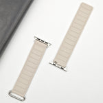 Reverse Buckle Magnetic Silicone Watch Band, For Apple Watch SE 2023 40mm, For Apple Watch Ultra 2 49mm, For Apple Watch Series 9 45mm