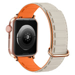 Reverse Buckle Magnetic Silicone Watch Band, For Apple Watch Series 10 46mm, For Apple Watch Series 10 42mm, For Apple Watch SE 2023 44mm