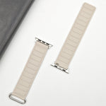 Reverse Buckle Magnetic Silicone Watch Band, For Apple Watch Series 10 46mm, For Apple Watch Series 10 42mm, For Apple Watch SE 2023 44mm
