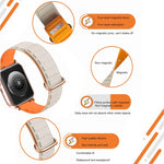 Reverse Buckle Magnetic Silicone Watch Band, For Apple Watch Series 2 42mm, For Apple Watch Series 2 38mm, For Apple Watch 42mm