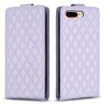 Diamond Lattice Vertical Flip Leather Phone Case, For iPhone 7 Plus / 8 Plus