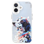 Animal Pattern Oil Painting Series PC + TPU Phone Case, For iPhone 17
