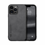 Skin Feel Magnetic Leather Back Phone Case, For iPhone 14, For iPhone 14 Pro, For iPhone 14 Pro Max