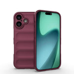 Magic Shield TPU + Flannel Phone Case, For iPhone 17e / 16e, For iPhone 17 Pro Max, For iPhone 17 Pro, For iPhone 17