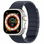Carbon Fiber Magnetic Loop Watch Band, For Apple Watch Series 10 46mm, For Apple Watch Series 10 42mm, For Apple Watch SE 2023 44mm, For Apple Watch SE 2023 40mm, For Apple Watch Ultra 2 49mm, For Apple Watch Series 9 45mm, For Apple Watch Series 9 41m...