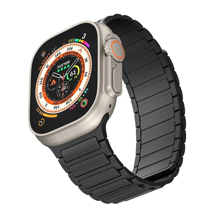 Magnetic Loop Silicone Watch Band, For Apple Watch Series 3 42mm, For Apple Watch Series 2 42mm, For Apple Watch Series 2 38mm