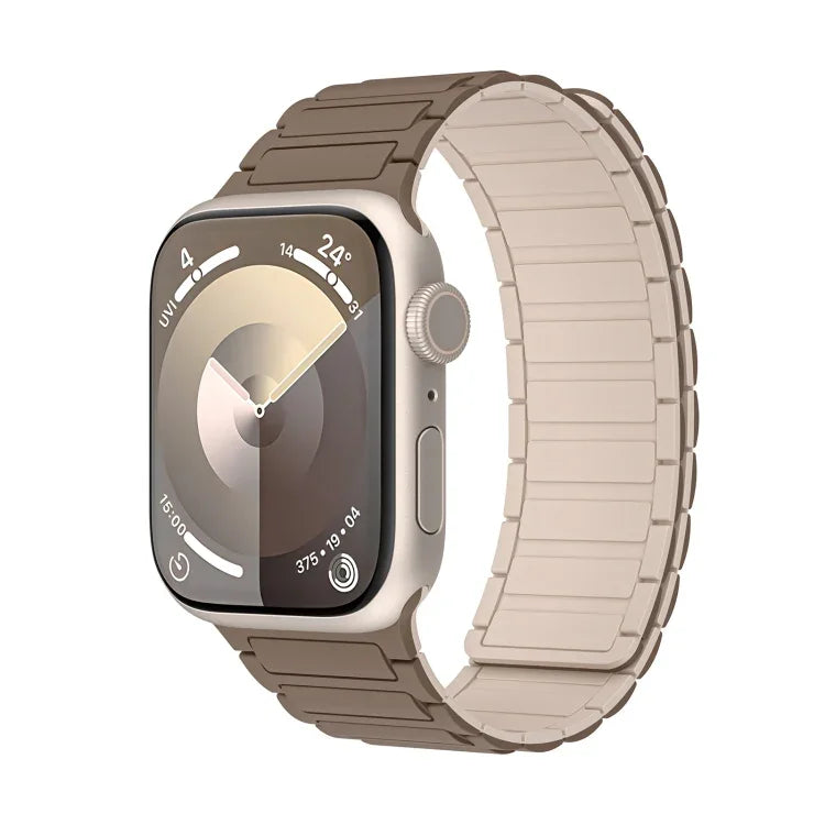 Magnetic Loop Silicone Watch Band, For Apple Watch Series 3 42mm, For Apple Watch Series 2 42mm, For Apple Watch Series 2 38mm