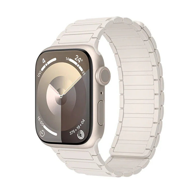 Magnetic Loop Silicone Watch Band, For Apple Watch Series 9 45mm, For Apple Watch Series 9 41mm, For Apple Watch Ultra 49mm
