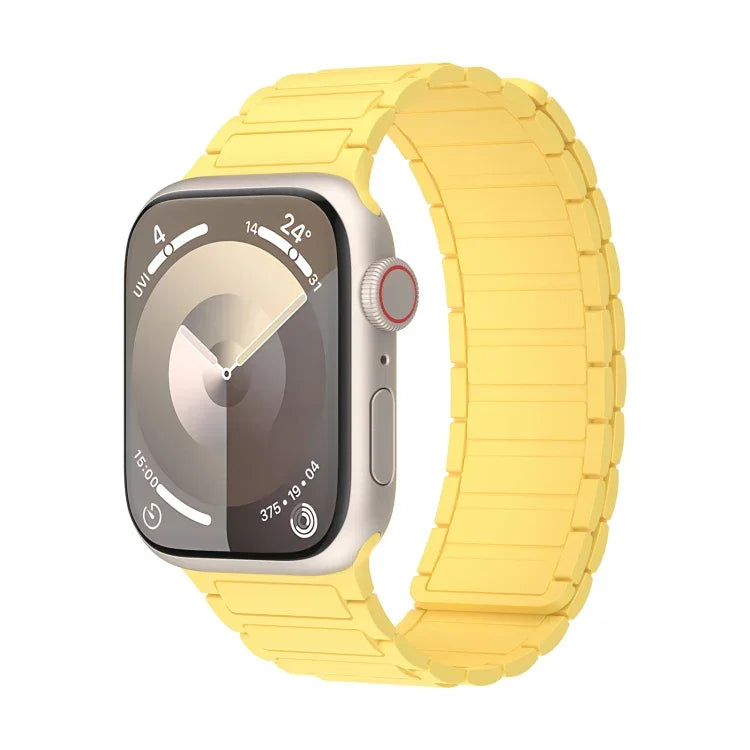 Magnetic Loop Silicone Watch Band, For Apple Watch Series 9 45mm, For Apple Watch Series 9 41mm, For Apple Watch Ultra 49mm