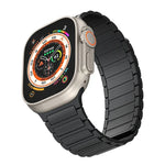 Magnetic Loop Silicone Watch Band, For Apple Watch Series 9 45mm, For Apple Watch Series 9 41mm, For Apple Watch Ultra 49mm