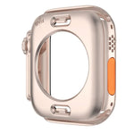 Change to Ultra 49mm Waterproof All-Inclusive Film Hybrid PC Watch Case, For Apple Watch Series 6 / 5 / 4 / SE 44mm, For Apple Watch Series 6 / 5 / 4 / SE 40mm, For Apple Watch Series 9 / 8 / 7 45mm, For Apple Watch Series 9 / 8 / 7 41mm