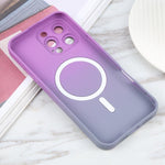 Liquid TPU Silicone Gradient MagSafe Phone Case, For iPhone 17e / 16e, For iPhone 17 Pro Max, For iPhone 17 Pro, For iPhone 17, For iPhone Air, For iPhone 16 Pro Max, For iPhone 16 Pro, For iPhone 16 Plus
