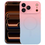 Liquid TPU Silicone Gradient MagSafe Phone Case, For iPhone 17e / 16e, For iPhone 17 Pro Max, For iPhone 17 Pro, For iPhone 17, For iPhone Air, For iPhone 16 Pro Max, For iPhone 16 Pro, For iPhone 16 Plus