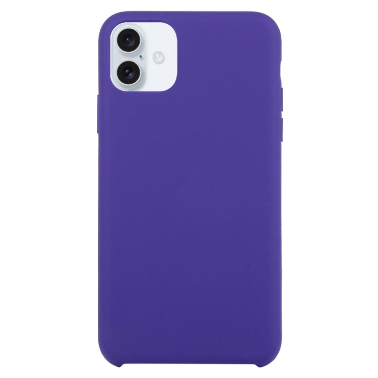 Solid Silicone Phone Case, For iPhone 16 Pro Max, For iPhone 16 Pro, For iPhone 16 Plus