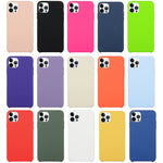 Solid Silicone Phone Case, For iPhone 16, For iPhone 15 Pro Max, For iPhone 15 Pro