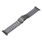 Safety Buckle Titanium Steel Watch Band, For Apple Watch Series 5 44mm, For Apple Watch Series 5 40mm, For Apple Watch Series 4 44mm, For Apple Watch 42mm, For Apple Watch Series 4 40mm, For Apple Watch 38mm, For Apple Watch Series 3 38mm              ...