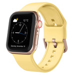 Pin Buckle Silicone Watch Band, For Apple Watch Series 8 41mm