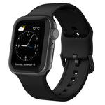 Pin Buckle Silicone Watch Band, For Apple Watch Series 4 40mm