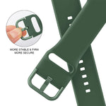Pin Buckle Silicone Watch Band, For Apple Watch Series 2 38mm