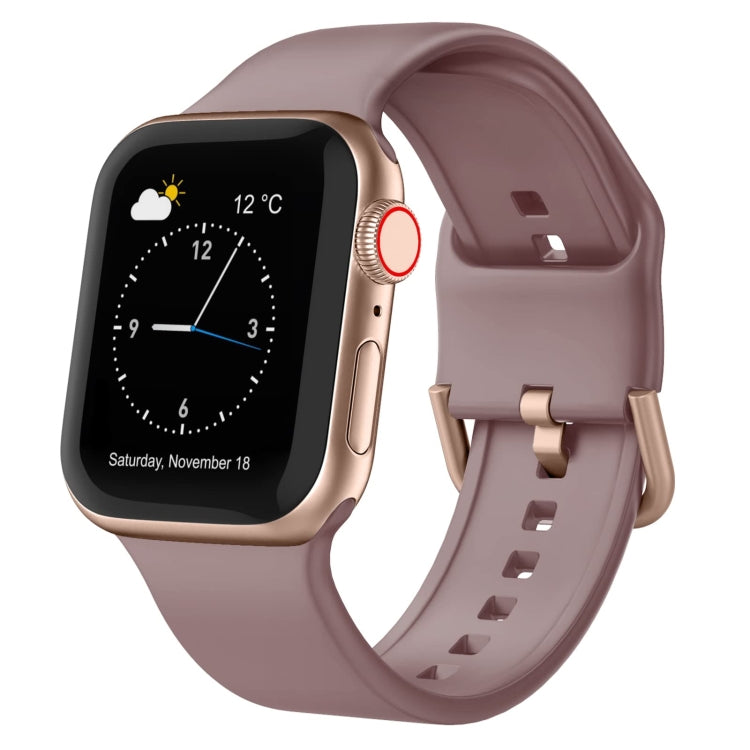 Pin Buckle Silicone Watch Band, For Apple Watch Series 2 38mm