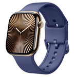 Pin Buckle Silicone Watch Band, For Apple Watch Series 10 42mm