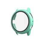 PC Protective Case with Tempered Glass Film, For Samsung Galaxy Watch Active 2 40mm, For Samsung Galaxy Watch Active 2 44mm