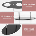 YX035 Acrylic Ice Cream Cone Rack Ice Cream Display Stand