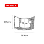 For Mazda CX-5 2017-2018 Car Electronic Handbrake Panel Diamond Decorative Sticker, Left Drive, Car Electronic Handbrake Panel, Left Drive