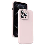 Microfiber Liquid Silicone Shockproof Phone Case, For iPhone 12, For iPhone 12 Pro Max, For iPhone 12 Pro