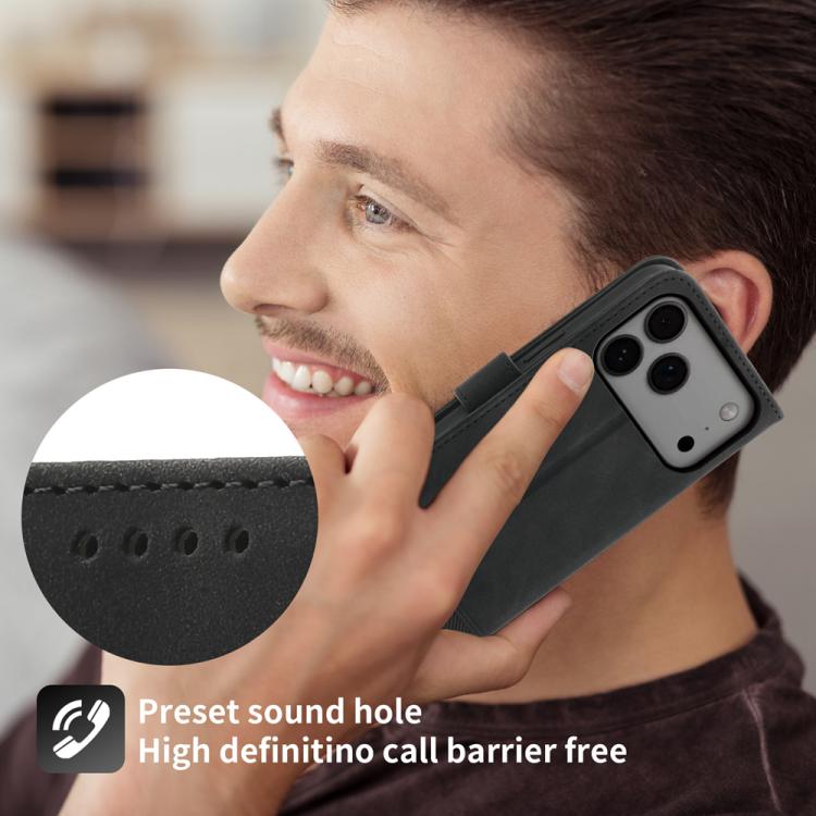 Dierfeng Dream Line TPU Hybrid PU Leather Phone Case, For iPhone 17 Pro Max, For iPhone 17 Pro, For iPhone 17, For iPhone Air, For iPhone 16e, For iPhone 16 Pro Max, For iPhone 16 Pro, For iPhone 16 Plus