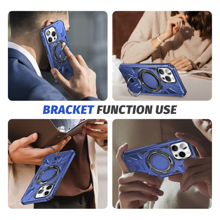 MagSafe Magnetic Shockproof Phone Case with Ring Holder, For iPhone 14 Plus, For iPhone 14/13, For iPhone 14 Pro, For iPhone 14 Pro Max, For iPhone 13 Pro Max, For iPhone 13 Pro
