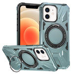 MagSafe Magnetic Shockproof Phone Case with Ring Holder, For iPhone 12/12 Pro, For iPhone 12 Pro Max, For iPhone 11