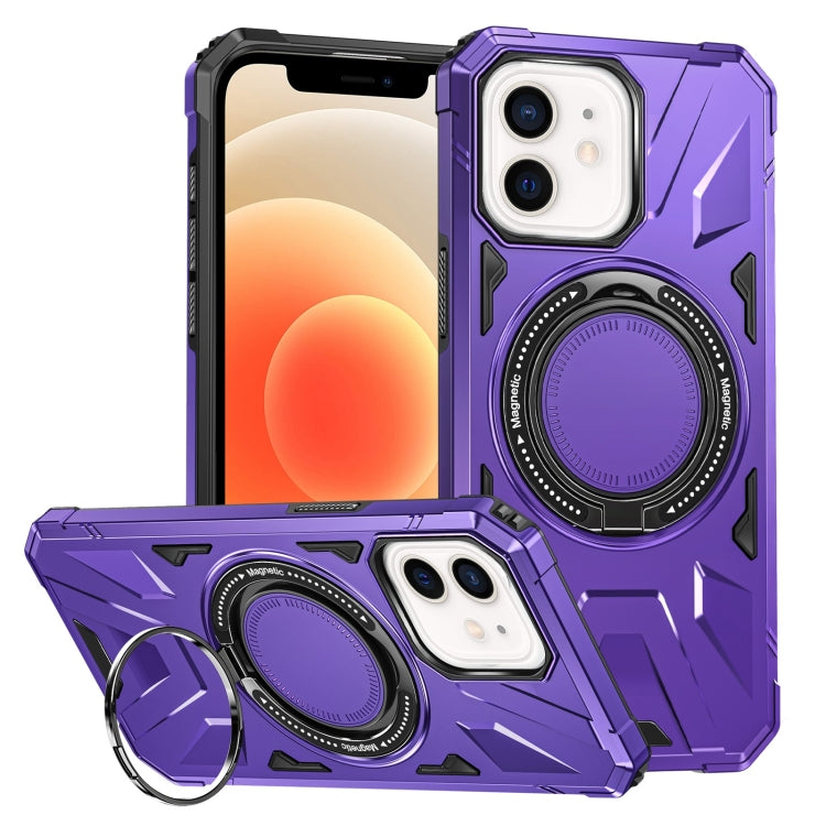 MagSafe Magnetic Shockproof Phone Case with Ring Holder, For iPhone 12/12 Pro, For iPhone 12 Pro Max, For iPhone 11