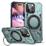MagSafe Magnetic Shockproof Phone Case with Ring Holder, For iPhone 17 Pro Max, For iPhone 17 Pro, For iPhone 17, For iPhone Air, For iPhone 16 Pro Max, For iPhone 16 Pro