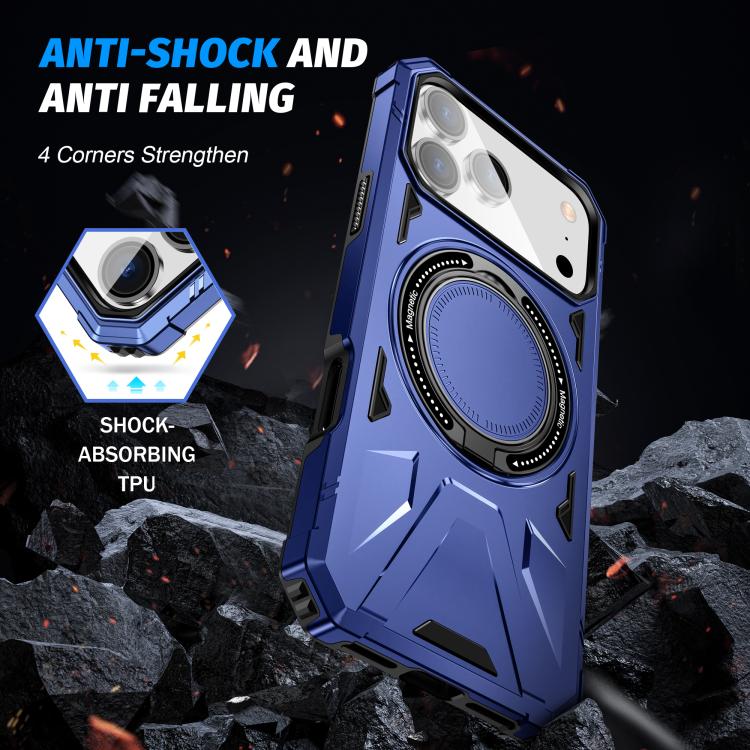 MagSafe Magnetic Shockproof Phone Case with Ring Holder, For iPhone 17 Pro Max, For iPhone 17 Pro, For iPhone 17, For iPhone Air, For iPhone 16 Pro Max, For iPhone 16 Pro