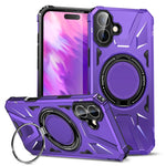 MagSafe Magnetic Shockproof Phone Case with Ring Holder, For iPhone 17 Pro Max, For iPhone 17 Pro, For iPhone 17, For iPhone Air, For iPhone 16 Pro Max, For iPhone 16 Pro