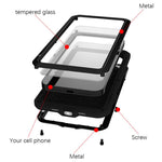 LOVE MEI Metal Shockproof Life Waterproof Dustproof Phone Case, For iPhone 17 Pro Max, For iPhone 17 Pro, For iPhone 17, For iPhone 16 Pro Max, For iPhone 16 Pro, For iPhone 16, For iPhone 15 Pro Max, For iPhone 15 Pro